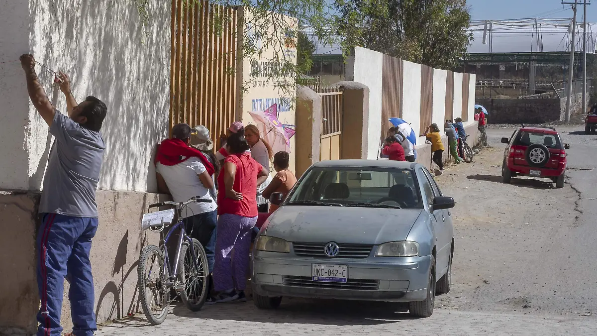 El crecimiento de la población de San Fandila propicia la alta demanda en la primaria. Foto César Ortiz